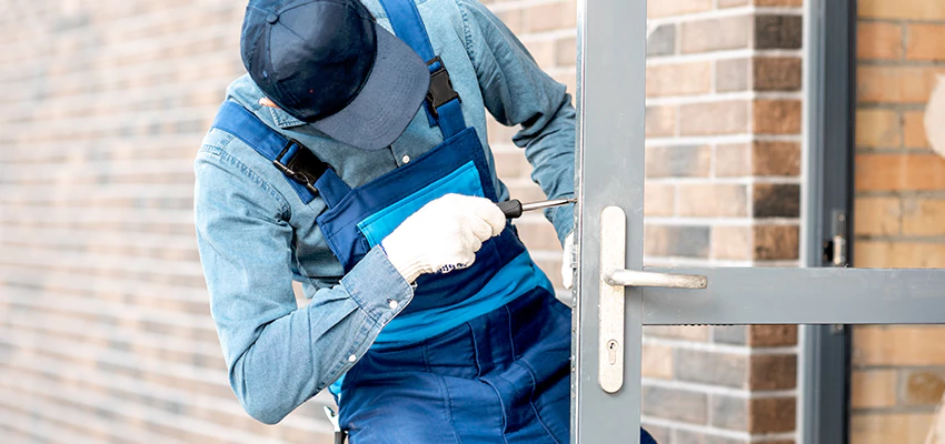 Pivot Storefront Door Locks Installation in Thousand Oaks, California